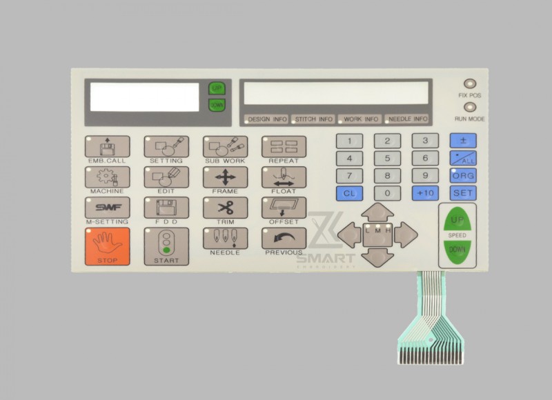 GP-047408 KEYPAD FILM 10003AAT10 PAWBOARD KEYBOW KEYPAD MENGGUNA