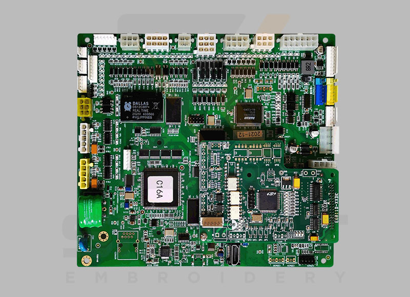 Dahao Main Card E8606 untuk C16 Komputer Utama papan induk E8606-C16A Komputer Sulaman Aksesori Mesin