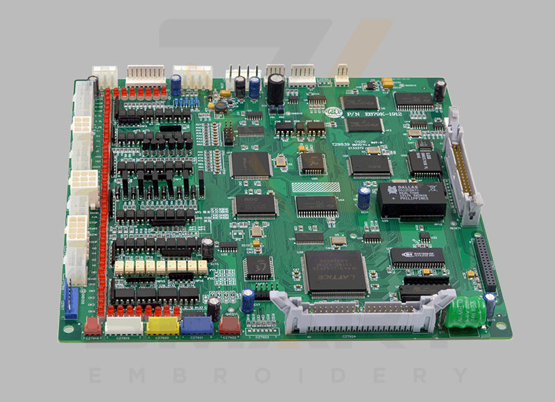 Papan Utama CPU Generik Baru P/N E879-C dengan aksesori mesin sulaman komputer port USB
