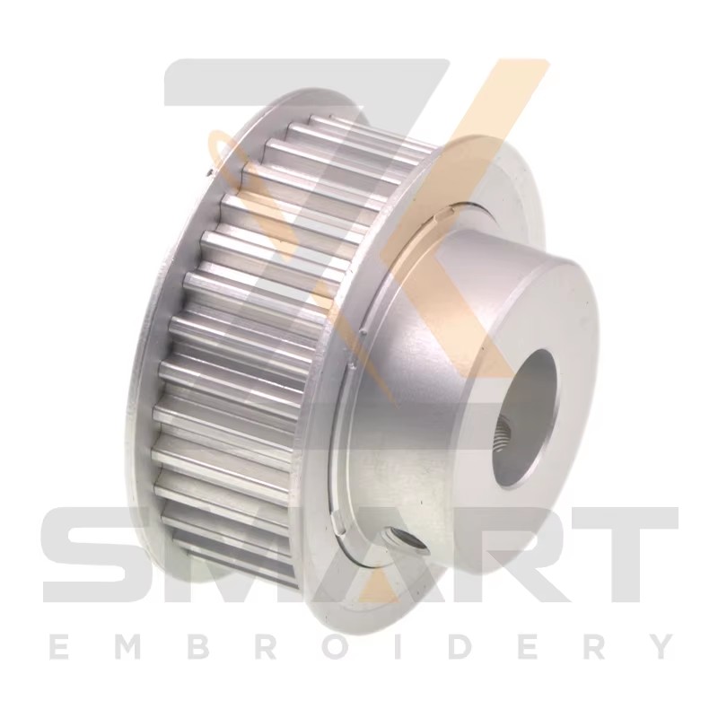 4 keping Tajima SWF Bahagian Mesin Sulaman Pulley S5m 32 Gigi D05-S5M-D15-T32-W18