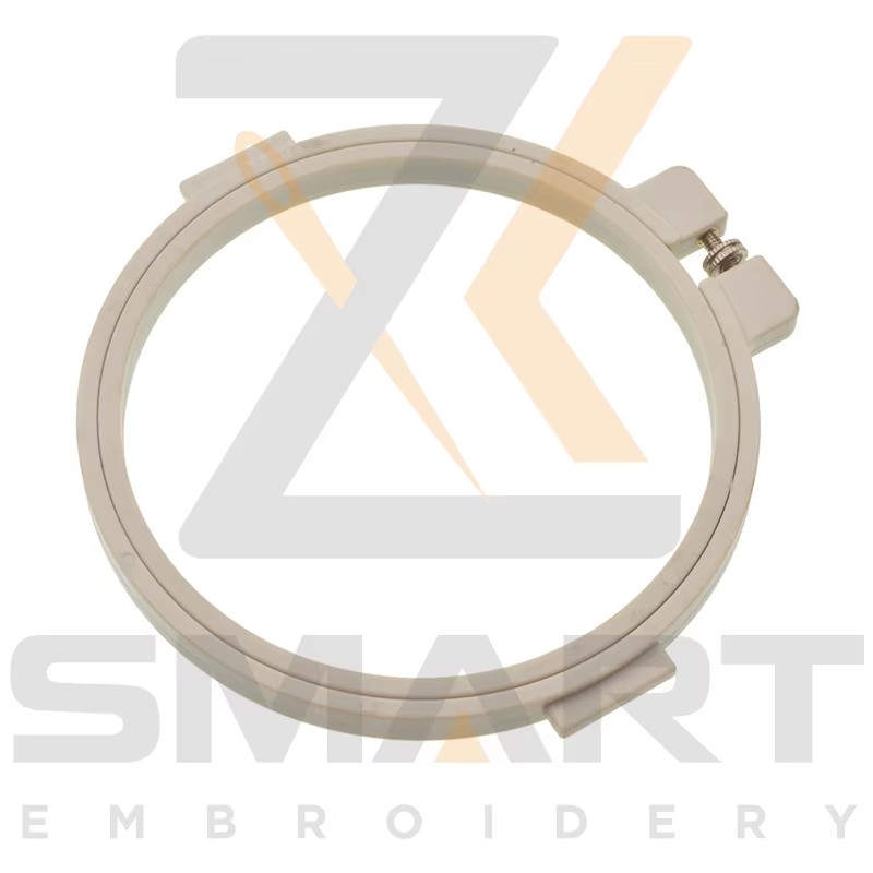 5 bahagian Emroidery Hoop Round 12# 15# 18# Dengan Ears Embroidery Machine Parts D020102-12GY D020102-15GY D020102-18GY