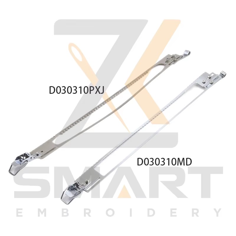 Double Band Presser Lid untuk Cap Frame Driver Embroidery Machine Bahagian D030310