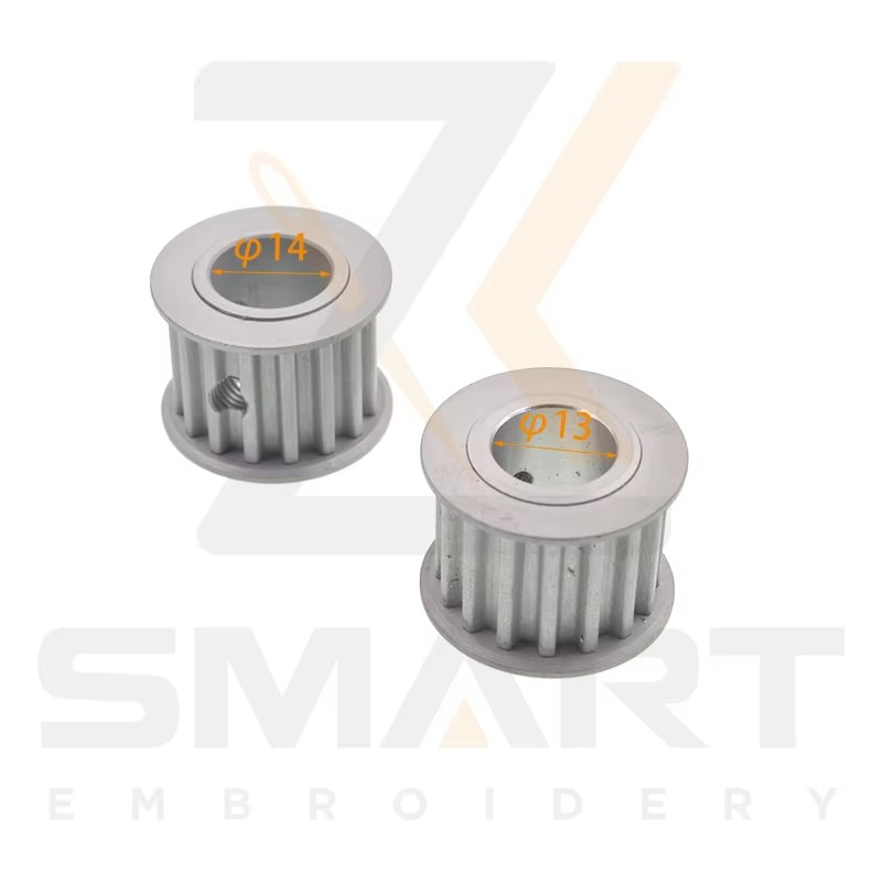 Tajima SWF Cina Penggerudian Mesin Bahagian Pulley T5 16 Gigi D05-T5-D13-T16-W17 D05-T5-D14-T16-W17