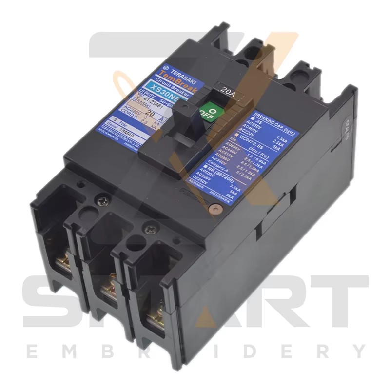 Breaker XS30NB 10A 20A Tajima Bahagian Mesin Embroidery