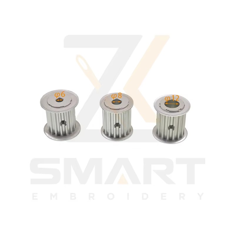 Tajima SWF China Penggerudian Mesin Bahagian Pulley S5M 16 Gigi D05-S5M-D6-T16-W25-AF D05-S5M-D8-T16-W25-AF D05-S5M-D12-T16-W25