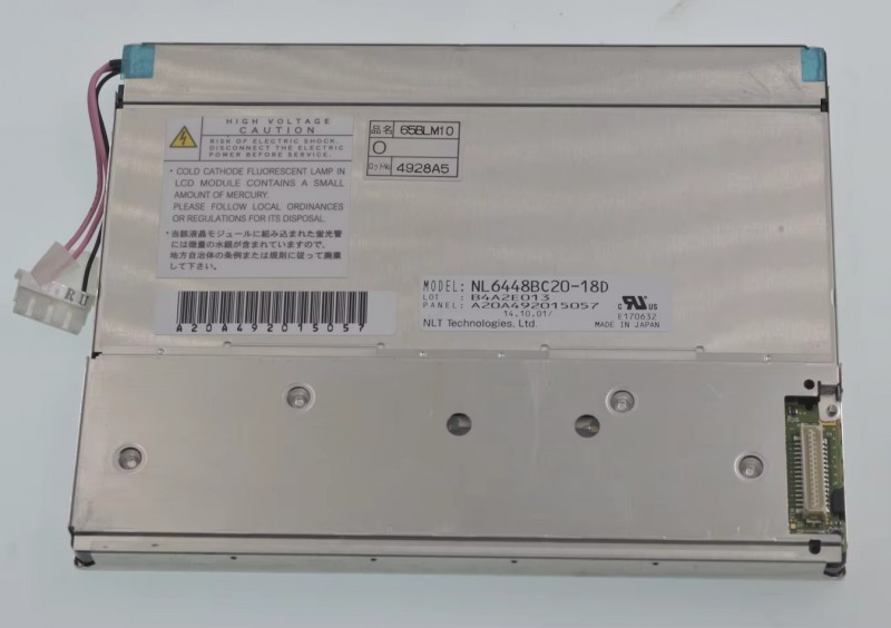 Tajima LCD Display 641200140000 X16-E[A] Skrin NL6448BC20-18D Bahagian Mesin Embroidery E10-NL6448BC20-18D