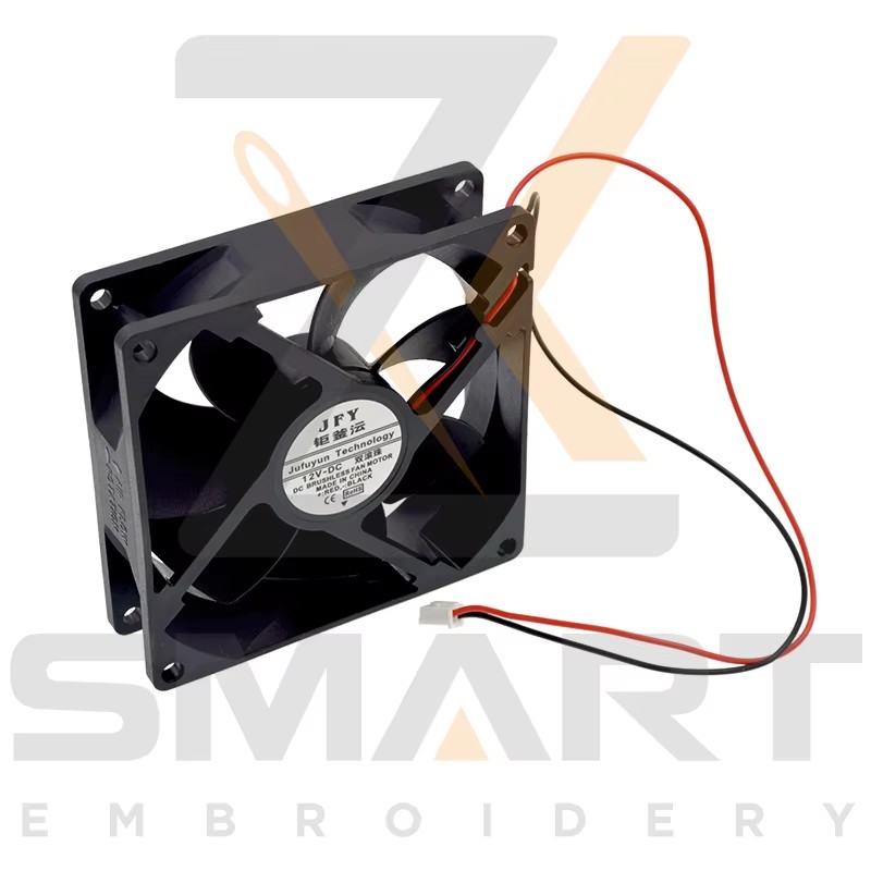 Penyejuk pendingin 90*90 MM 12 Volt untuk Mesin Pembungkusan EDH06-90*90-12V