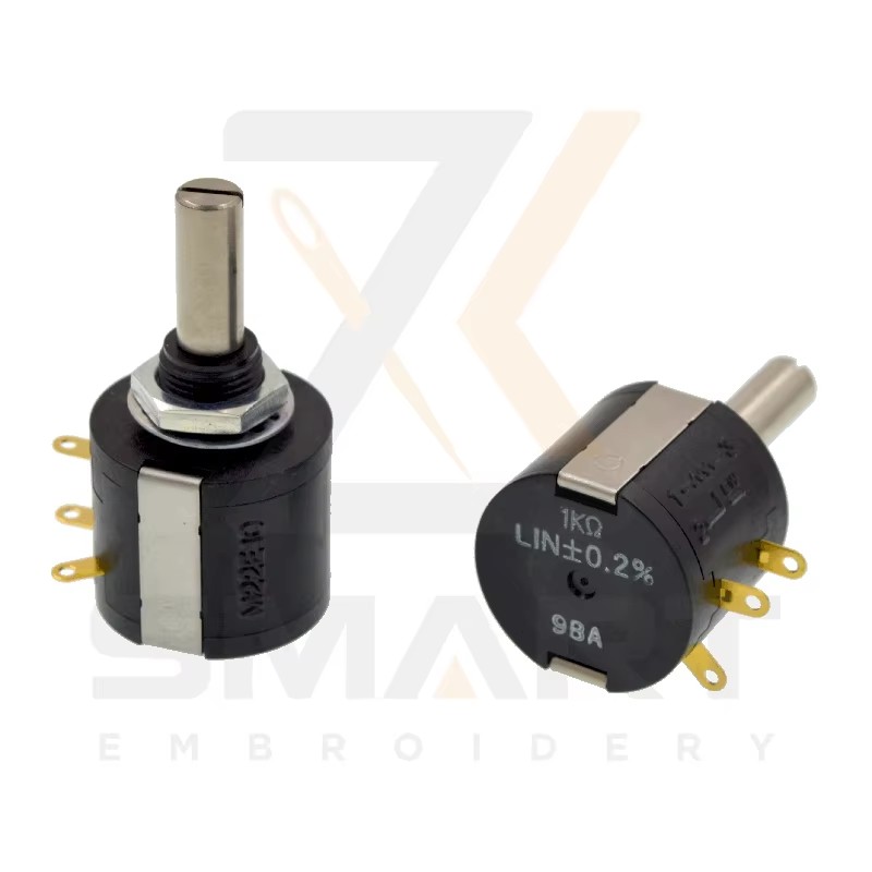 Potentiometer M22E10 1K untuk Tajima SWF bahagian-bahagian mesin embroidery Cina
