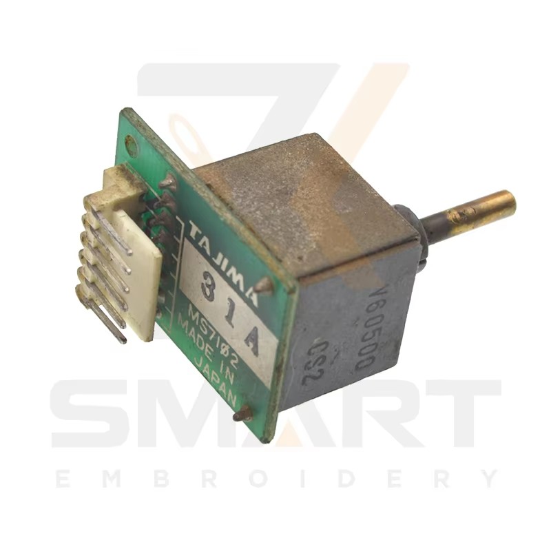 Tajima Rotary Switch MS7102010000 BCM18V60500 untuk TME, TMEF, TMEG, TMFD