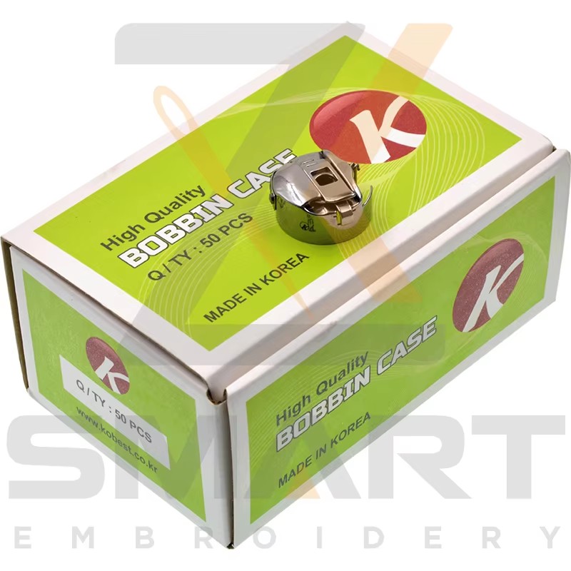 1.6 KOBEST Bobbin Kasus Untuk Semi Jumbo Rotary Hook Tajima Barudan SWF Cina Bahagian Mesin Embroidery R02KB-1.6
