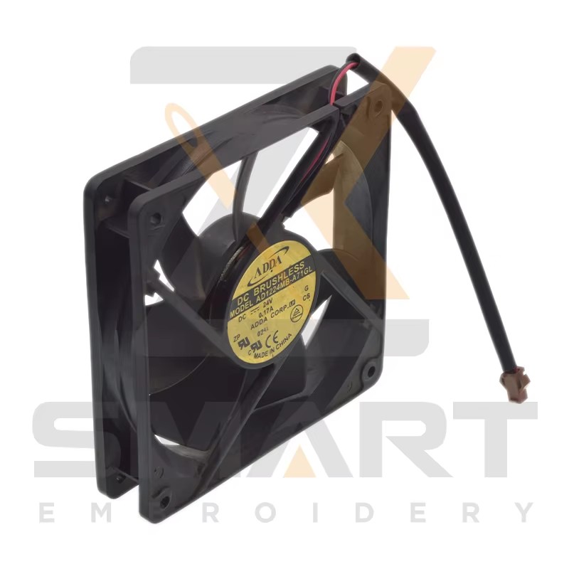 24V Fan Digunakan Untuk SWF AD1224MB-A71GC Bahagian Mesin Embroidery ESWF-AD1224MB-A71GC-U