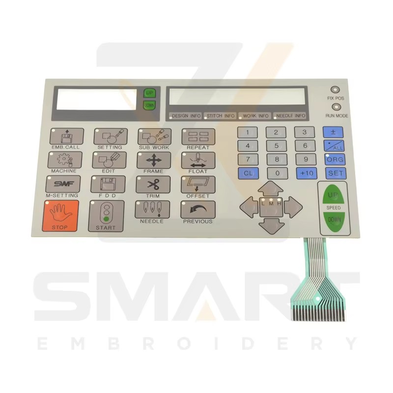 GP-047408 10003AAT10 Keyboard Keypad SWF Bahagian Mesin Embroidery