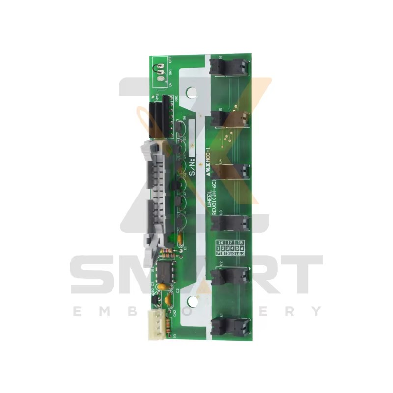 Kartu roda sensor generik 6 warna WHEEL-WH-6C SWF Bahagian Mesin Embroidery ESWF-WHEEL-WH-6C