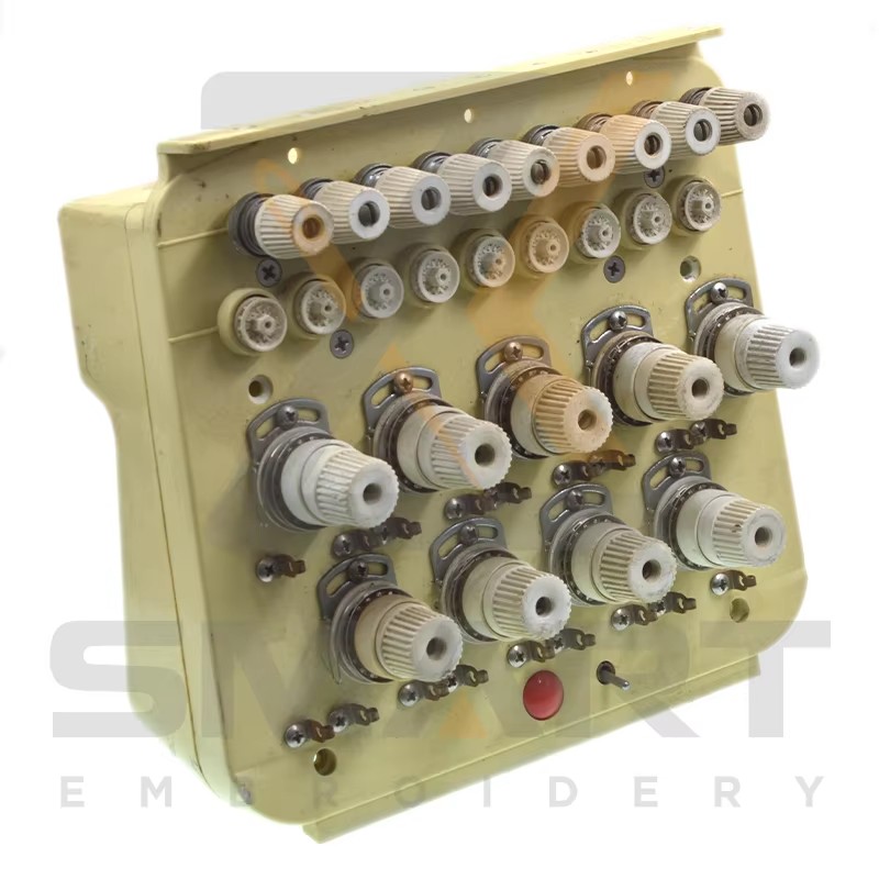 9 Warna yang Digunakan SWF Tension Base Unit ASSY Dengan Kad Dalam Bahagian Mesin Embroidery T01SWF901-U