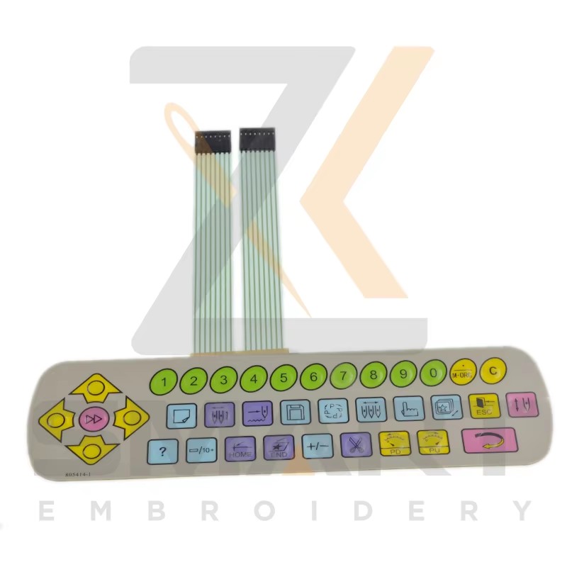 DAHAO Keypad 805414-1 bahagian-bahagian mesin embroidery Cina EDH050404