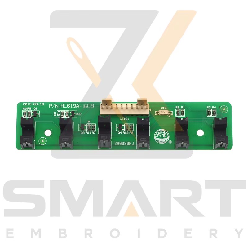 Kartu Sensor HL619 yang Digunakan Untuk Sistem DAHAO Mesin Embroidery China EDH0501-HL619-U