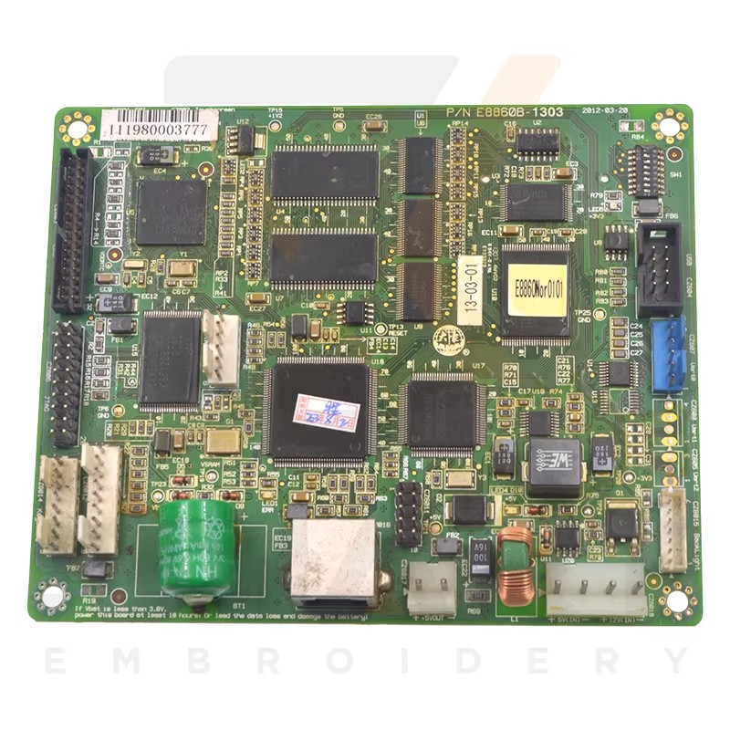 Pengguna DAHAO E8860 CPU motherboard untuk mesin embroidery Cina EDH0101-E8860-U