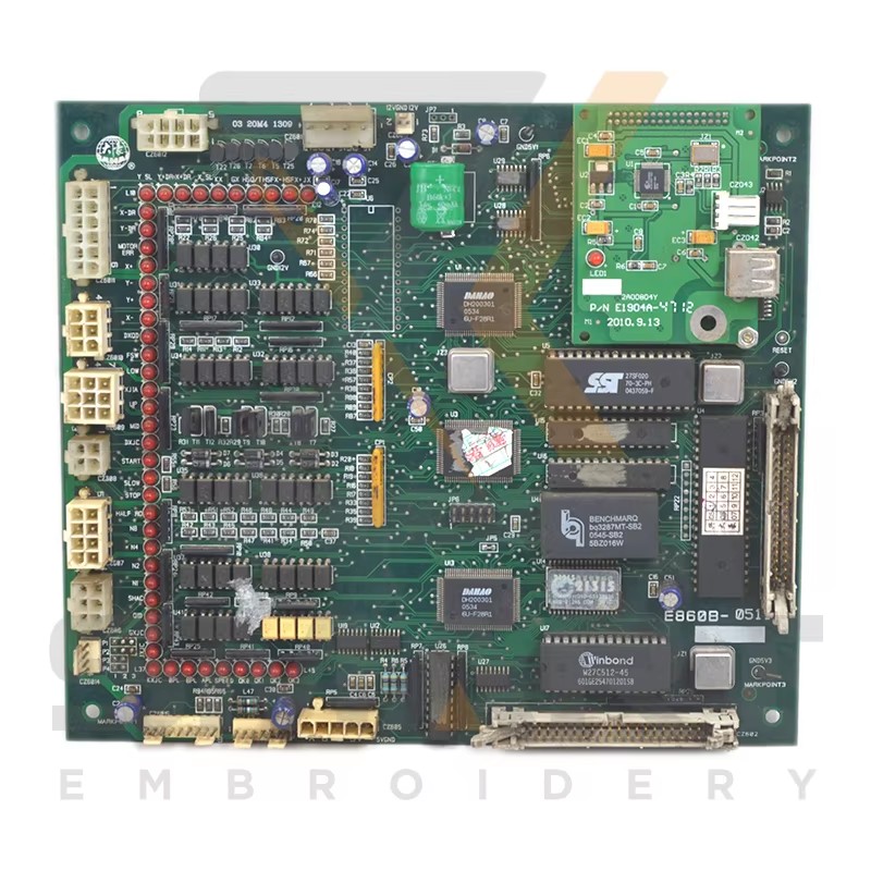 Pengguna DAHAO E860 motherboard CPU Card Cina Embroidery Machine Bahagian EDH0101-E860-U