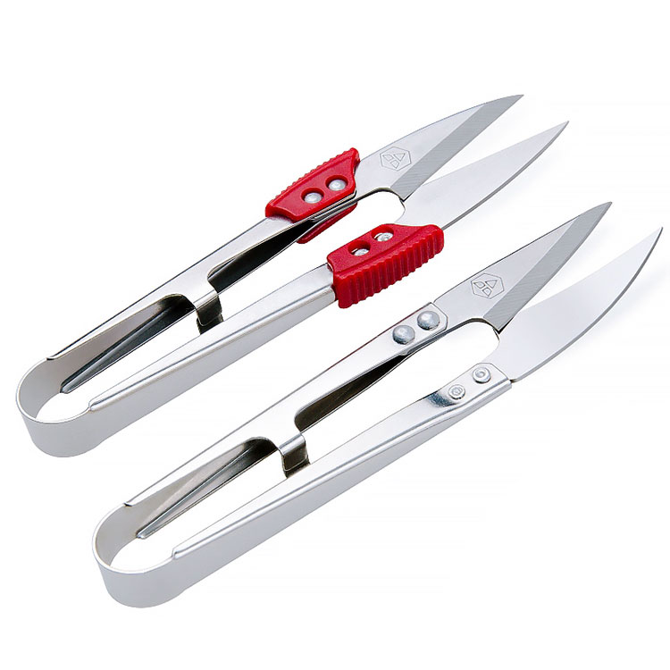 Pisau benang melengkung, pisau kepala curling keluli tahan karat, hujung benang menjahit, embroidery, trim, pisau kecil untuk kegunaan rumah tangga tanpa sumber