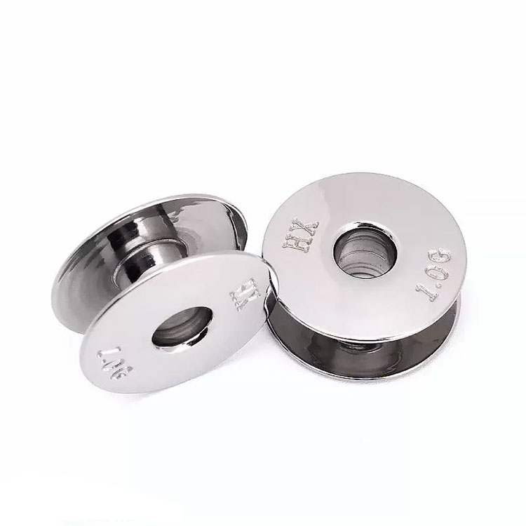 Mesin embroidery keluli tahan karat shuttle core, super keras, tahan pakai, tahan karat, 1.0 kali diameter, 2.1cm keluli tahan karat core
